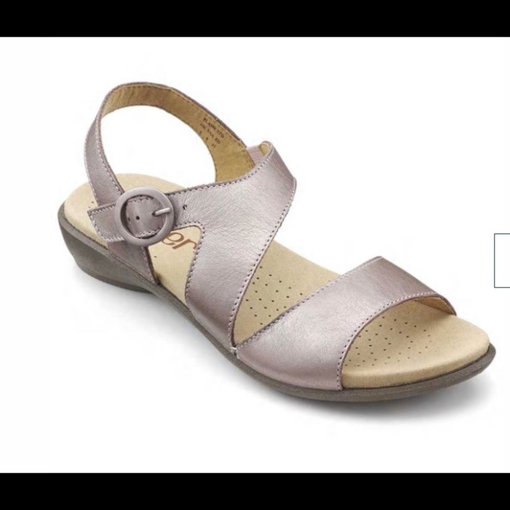 Hotter Flame sandals in mauve metallic size‎ 8